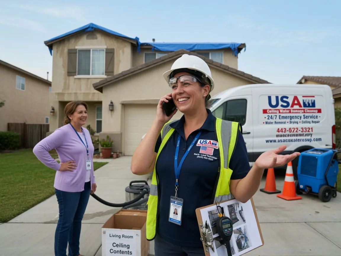 Ceiling Water Damage Restoration Winchester, KS FAQs