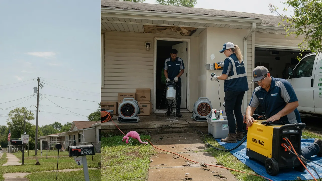 Storm Damage Water Removal in Winchester, KS near me